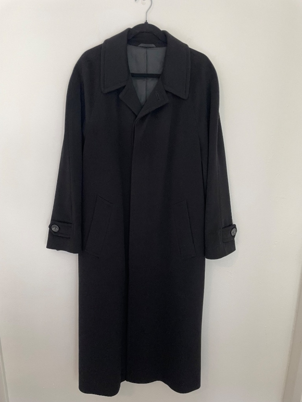 Loro Piana Hugo Boss Bertone Wool Cashmere Coat Men's 46 (Small) Overcoat Jacket